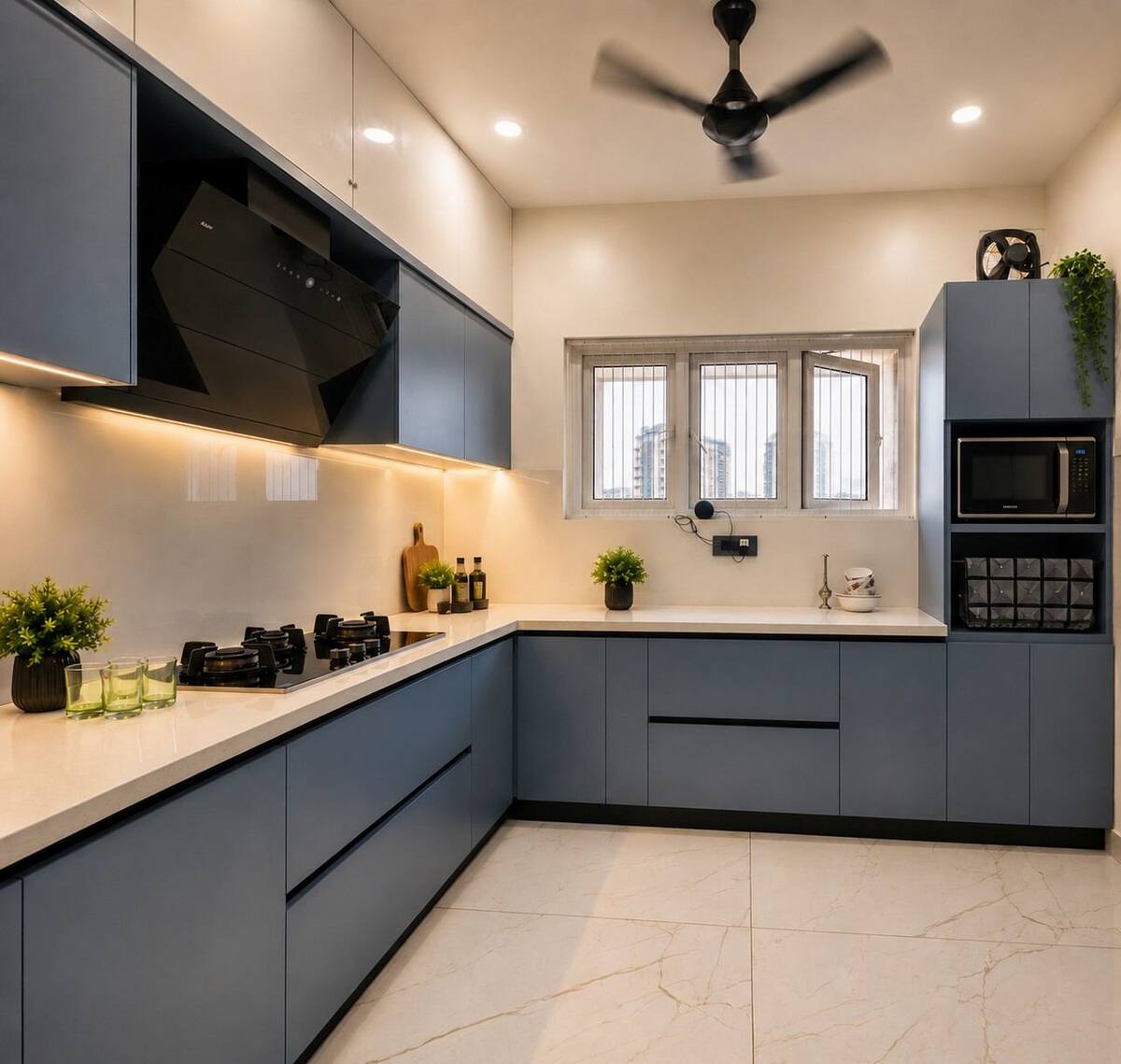 Maharaja Heights kitchen cabinetry